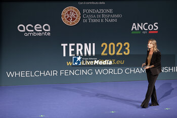 2023-10-03 - World Paralympic Fencing Championship - Games Opening Ceremony
Valentina Vezzali Godmother of the event
 - WORLD PARALYMPIC FENCING CHAMPIONSHIP - GAMES OPENING CEREMONY - FENCING - OTHER SPORTS