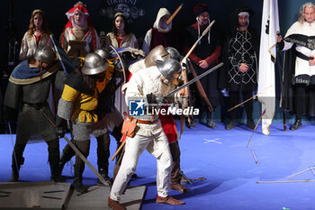 2023-10-03 - World Paralympic Fencing Championship - Games Opening Ceremony
the characters of the Narni ring race
medial body
stop the archers' arrows - WORLD PARALYMPIC FENCING CHAMPIONSHIP - GAMES OPENING CEREMONY - FENCING - OTHER SPORTS