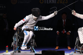 2023-10-03 - World Paralympic Fencing Championship - Games Opening Ceremony the match Rigo L. (Italy) gold medal winner - WORLD PARALYMPIC FENCING CHAMPIONSHIP - GAMES OPENING CEREMONY - FENCING - OTHER SPORTS