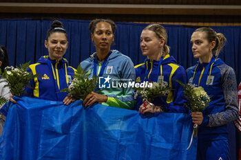 2023-11-11 - Team Ukraine (Ukr) - WORLD CUP - WOMEN'S EPEE - 43° TROFEO CARROCCIO - FENCING - OTHER SPORTS