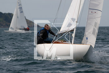 2023-05-04 - MISS BEHAVIOR (SWE 800) SECHER Jan, SYDENHAM Richard, MITCHELL Gerard during the 2023 Grand Prix Dragon, French championship Class Dragon on May 3, 2023 in Douarnenez, France - SAILING - GRAND PRIX DRAGON 2023 - DOUARNENEZ - SAILING - OTHER SPORTS