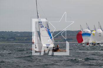 2023-05-04 - FURIE (NED 309) DE GROOT Guus, WINTERS Hay, VAN RIJ Richard during the 2023 Grand Prix Dragon, French championship Class Dragon on May 3, 2023 in Douarnenez, France - SAILING - GRAND PRIX DRAGON 2023 - DOUARNENEZ - SAILING - OTHER SPORTS