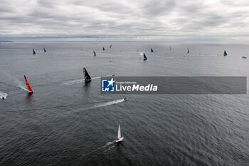 2023-05-07 - Start illustration during the Guyader Bermudes 1000 Race 2023, IMOCA Globe Series sailing race on May 7, 2023 in Brest, France - SAILING - GUYADER BERMUDES 1000 RACE 2023 - SAILING - OTHER SPORTS