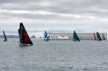 2023-05-07 - Start illustration during the Guyader Bermudes 1000 Race 2023, IMOCA Globe Series sailing race on May 7, 2023 in Brest, France - SAILING - GUYADER BERMUDES 1000 RACE 2023 - SAILING - OTHER SPORTS