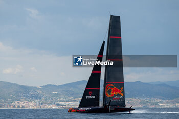 2023-06-14 - Challenger for the America's Cup 2024, Alinghi Red Bull Racing from Switzerland during a training session on June 14, 2023 in Barcelona, Spain - SAILING - AMERICA'S CUP 2024 - ALINGHI RED BULL RACING TRAINING DAY - SAILING - OTHER SPORTS