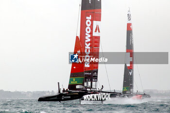 2023-09-23 - Team Denmark followed by the Swiss team. - ROCKWOOL ITALY SAIL GRAND PRIX - SAILING - OTHER SPORTS