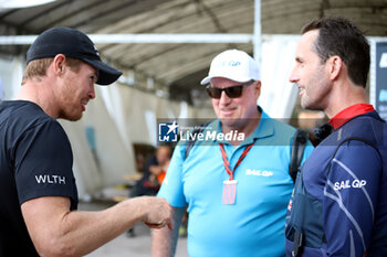 2023-09-24 - Tom Slingsby Australia skipper and Ben Ainslie Great Britain skipper explain themselves. - ROCKWOOL ITALY SAIL GRAND PRIX - SAILING - OTHER SPORTS
