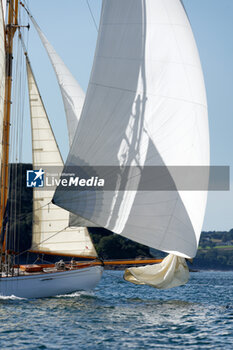 2023-08-22 - Lady Maud during the Brest Finistere Classic Douarnenez 2023, classic sailing regattas on August 22, 2023 in Brest, France - SAILING - BREST FINISTERE CLASSIC 2023 - SAILING - OTHER SPORTS