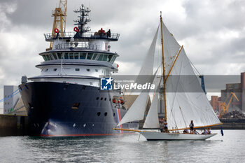 2023-08-22 - Fyne during the Brest Finistere Classic Douarnenez 2023, classic sailing regattas on August 22, 2023 in Brest, France - SAILING - BREST FINISTERE CLASSIC 2023 - SAILING - OTHER SPORTS
