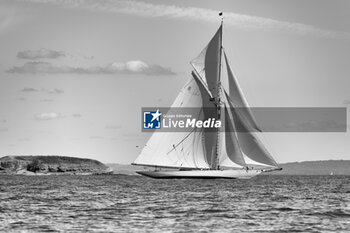 2023-08-22 - Moonbeam IV during the Brest Finistere Classic Douarnenez 2023, classic sailing regattas on August 22, 2023 in Brest, France - SAILING - BREST FINISTERE CLASSIC 2023 - SAILING - OTHER SPORTS