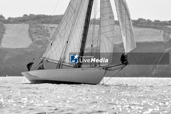 2023-08-24 - Moonbeam during the Brest Finistere Classic Douarnenez 2023, classic sailing regattas on August 24, 2023 in Brest, France - SAILING - BREST FINISTERE CLASSIC 2023 - SAILING - OTHER SPORTS