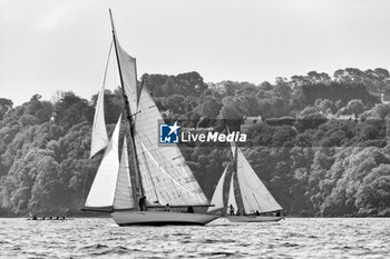 2023-08-24 - Lady Maud et Fyne during the Brest Finistere Classic Douarnenez 2023, classic sailing regattas on August 24, 2023 in Brest, France - SAILING - BREST FINISTERE CLASSIC 2023 - SAILING - OTHER SPORTS
