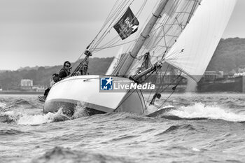 2023-08-24 - Lady Maud during the Brest Finistere Classic Douarnenez 2023, classic sailing regattas on August 24, 2023 in Brest, France - SAILING - BREST FINISTERE CLASSIC 2023 - SAILING - OTHER SPORTS