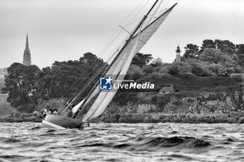 2023-08-24 - Pen Duick during the Brest Finistere Classic Douarnenez 2023, classic sailing regattas on August 24, 2023 in Brest, France - SAILING - BREST FINISTERE CLASSIC 2023 - SAILING - OTHER SPORTS