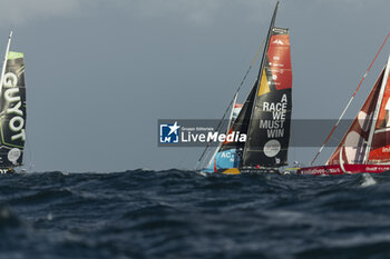 2023-11-07 - HERRMANN Boris (ger), HARRIS William (gbr), Malizia - Seaexplorer, action during the start of the 16th edition of the Transat Jacques Vabre, yachting race from Le Havre, France to Fort de France, Martinique, on November 7th, 2023 - SAILING - TRANSAT JACQUES VABRE 2023 - START - SAILING - OTHER SPORTS