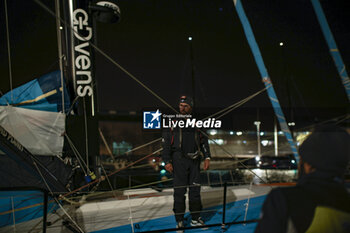 2023-11-07 - RUYANT Thomas (fra), LAGRAVIERE Morgan (fra), For ambiance in Le Havre harbour prior to the start of the 16th edition of the Transat Jacques Vabre, yachting race from Le Havre, France to Fort de France, Martinique, on November 7th, 2023 - SAILING - TRANSAT JACQUES VABRE 2023 - START - SAILING - OTHER SPORTS