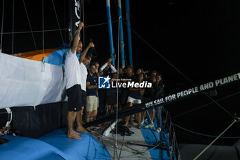 2023-11-19 - Ruyant Thomas (fra) and Lagravière Morgan (fra), For People, first in Imoca during the arrival of the 16th edition of the Transat Jacques Vabre, yachting race at Fort de France, Martinique, on November 19th, 2023 - SAILING - TRANSAT JACQUES VABRE 2023 - ARRIVAL - SAILING - OTHER SPORTS