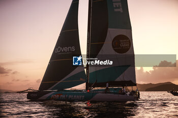 2023-11-19 - Sam Goodchild (gbr) and Antoine Koch (fra), For the Planet, third in Imoca during the arrival of the 16th edition of the Transat Jacques Vabre, yachting race at Fort de France, Martinique, on November 19th, 2023 - SAILING - TRANSAT JACQUES VABRE 2023 - ARRIVAL - SAILING - OTHER SPORTS
