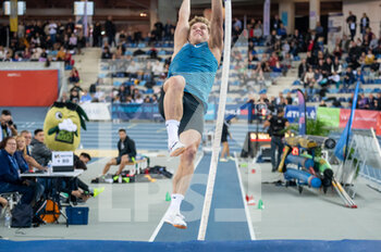 2023-02-03 - Kevin MAYER during the Meeting Miramas Metropole 2023, World Athletics Indoor Tour on February 3, 2023 at Miramas Metropole stadium in Miramas, France - ATHLETICS - MEETING MIRAMAS METROPOLE 2023 - INTERNATIONALS - ATHLETICS