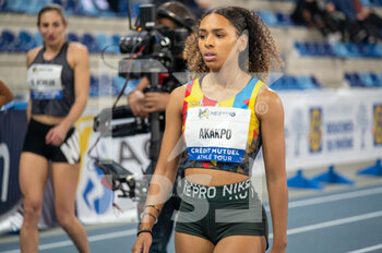 03/02/2023 - Naomi Akakpo during the Meeting Miramas Metropole 2023, World Athletics Indoor Tour on February 3, 2023 at Miramas Metropole stadium in Miramas, France - ATHLETICS - MEETING MIRAMAS METROPOLE 2023 - INTERNAZIONALI - ATLETICA