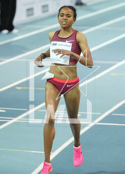 15/02/2023 - Gudaf Tsegay of Ethiopia, Women's 1500 M during the Meeting Hauts-de-France Pas-de-Calais Liévin 2023, World Athletics Indoor Tour on February 15, 2023 in Lievin, France - ATHLETICS - MEETING LIEVIN 2023 - INTERNAZIONALI - ATLETICA
