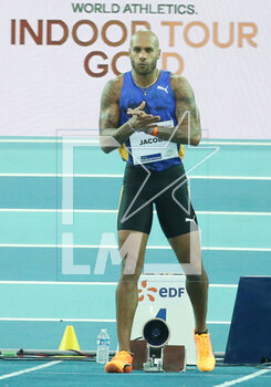 15/02/2023 - Lamont Marcell Jacobs of Italy, Men's 60 M during the Meeting Hauts-de-France Pas-de-Calais Liévin 2023, World Athletics Indoor Tour on February 15, 2023 in Lievin, France - ATHLETICS - MEETING LIEVIN 2023 - INTERNAZIONALI - ATLETICA