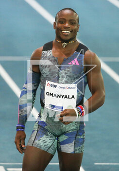 15/02/2023 - Ferdinand Omanyala of Kenya, Men's 60 M during the Meeting Hauts-de-France Pas-de-Calais Liévin 2023, World Athletics Indoor Tour on February 15, 2023 in Lievin, France - ATHLETICS - MEETING LIEVIN 2023 - INTERNAZIONALI - ATLETICA