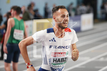 03/03/2023 - Azeddine Habz of France, Final Men's 1500 m during the European Athletics Indoor Championships 2023 on March 3 2023 at Atakoy Arena in Istanbul, Turkey - ATHLETICS - EUROPEAN INDOOR CHAMPIONSHIPS - INTERNAZIONALI - ATLETICA