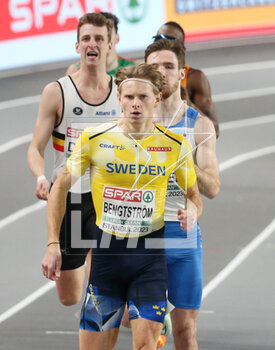 03/03/2023 - Carl Bengtstrom of Sweden, Semi Final Men's 400 M during the European Athletics Indoor Championships 2023 on March 3 2023 at Atakoy Arena in Istanbul, Turkey - ATHLETICS - EUROPEAN INDOOR CHAMPIONSHIPS - INTERNAZIONALI - ATLETICA