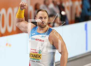 03/03/2023 - Tomas Stanek of Czech Republic, Final Men's Shot Put during the European Athletics Indoor Championships 2023 on March 3 2023 at Atakoy Arena in Istanbul, Turkey - ATHLETICS - EUROPEAN INDOOR CHAMPIONSHIPS - INTERNAZIONALI - ATLETICA