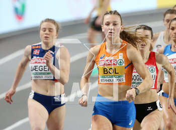 03/03/2023 - Femke Bol of Netherlands, Women's Semi Final 400 M during the European Athletics Indoor Championships 2023 on March 3 2023 at Atakoy Arena in Istanbul, Turkey - ATHLETICS - EUROPEAN INDOOR CHAMPIONSHIPS - INTERNAZIONALI - ATLETICA