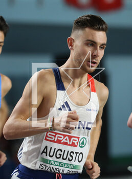 04/03/2023 - Bastien Augusto of France, Round 1, 3000 m Men during the European Athletics Indoor Championships 2023 on March 4, 2023 at Atakoy Arena in Istanbul, Turkey - ATHLETICS - EUROPEAN INDOOR CHAMPIONSHIPS - INTERNAZIONALI - ATLETICA