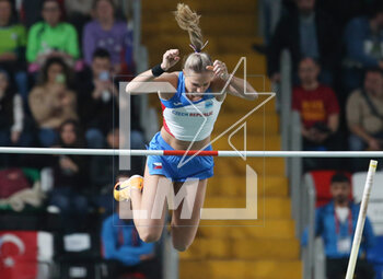 04/03/2023 - Amalie Svabikova of Czech Republic, Final Pole Vault Women during the European Athletics Indoor Championships 2023 on March 4, 2023 at Atakoy Arena in Istanbul, Turkey - ATHLETICS - EUROPEAN INDOOR CHAMPIONSHIPS - INTERNAZIONALI - ATLETICA