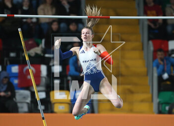 04/03/2023 - Margot Chevrier of France, Pole Vault Women during the European Athletics Indoor Championships 2023 on March 4, 2023 at Atakoy Arena in Istanbul, Turkey - ATHLETICS - EUROPEAN INDOOR CHAMPIONSHIPS - INTERNAZIONALI - ATLETICA