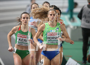 04/03/2023 - Anita Horvat of Slovenia, Semi Final 800 m Women during the European Athletics Indoor Championships 2023 on March 4, 2023 at Atakoy Arena in Istanbul, Turkey - ATHLETICS - EUROPEAN INDOOR CHAMPIONSHIPS - INTERNAZIONALI - ATLETICA