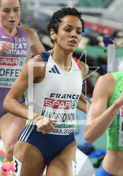 04/03/2023 - Léna Kandissounon of France, Semi Final 800 m Women during the European Athletics Indoor Championships 2023 on March 4, 2023 at Atakoy Arena in Istanbul, Turkey - ATHLETICS - EUROPEAN INDOOR CHAMPIONSHIPS - INTERNAZIONALI - ATLETICA