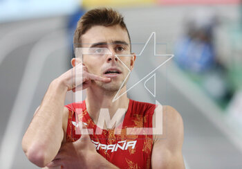 04/03/2023 - Adrian Ben of Spain, Semi Final 800 m Men Final during the European Athletics Indoor Championships 2023 on March 4, 2023 at Atakoy Arena in Istanbul, Turkey - ATHLETICS - EUROPEAN INDOOR CHAMPIONSHIPS - INTERNAZIONALI - ATLETICA