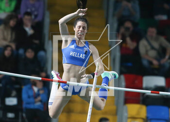04/03/2023 - Ekaterini Stefanidi of Greece, Pole Vault Women during the European Athletics Indoor Championships 2023 on March 4, 2023 at Atakoy Arena in Istanbul, Turkey - ATHLETICS - EUROPEAN INDOOR CHAMPIONSHIPS - INTERNAZIONALI - ATLETICA