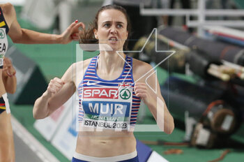 04/03/2023 - Laura Muir of Great Britain, 1500m Women during the European Athletics Indoor Championships 2023 on March 4, 2023 at Atakoy Arena in Istanbul, Turkey - ATHLETICS - EUROPEAN INDOOR CHAMPIONSHIPS - INTERNAZIONALI - ATLETICA