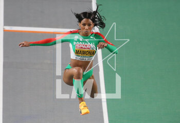 04/03/2023 - Patricia Mamona of Portugal, Triple Jump Women during the European Athletics Indoor Championships 2023 on March 4, 2023 at Atakoy Arena in Istanbul, Turkey - ATHLETICS - EUROPEAN INDOOR CHAMPIONSHIPS - INTERNAZIONALI - ATLETICA
