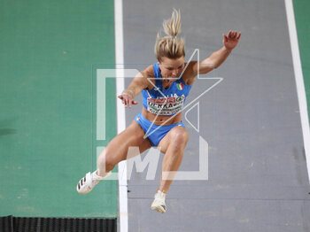 04/03/2023 - Dariya Derkach of Italy, Triple Jump Women during the European Athletics Indoor Championships 2023 on March 4, 2023 at Atakoy Arena in Istanbul, Turkey - ATHLETICS - EUROPEAN INDOOR CHAMPIONSHIPS - INTERNAZIONALI - ATLETICA
