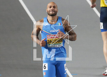 04/03/2023 - Lamont Marcell Jacobs of Italy, Final 60m Men during the European Athletics Indoor Championships 2023 on March 4, 2023 at Atakoy Arena in Istanbul, Turkey - ATHLETICS - EUROPEAN INDOOR CHAMPIONSHIPS - INTERNAZIONALI - ATLETICA