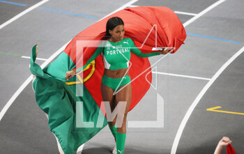 04/03/2023 - Patricia Mamona of Portugal, Triple Jump Women during the European Athletics Indoor Championships 2023 on March 4, 2023 at Atakoy Arena in Istanbul, Turkey - ATHLETICS - EUROPEAN INDOOR CHAMPIONSHIPS - INTERNAZIONALI - ATLETICA