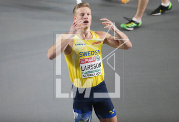 04/03/2023 - Henrik Larsson of Sweden, Final 60m Men during the European Athletics Indoor Championships 2023 on March 4, 2023 at Atakoy Arena in Istanbul, Turkey - ATHLETICS - EUROPEAN INDOOR CHAMPIONSHIPS - INTERNAZIONALI - ATLETICA
