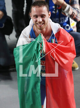 04/03/2023 - Samuele Ceccarelli of Italy, Final 60m Men during the European Athletics Indoor Championships 2023 on March 4, 2023 at Atakoy Arena in Istanbul, Turkey - ATHLETICS - EUROPEAN INDOOR CHAMPIONSHIPS - INTERNAZIONALI - ATLETICA