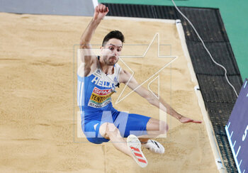 05/03/2023 - Miltiadis Tentoglou of Greece during the European Athletics Indoor Championships 2023 on March 5, 2023 at Atakoy Arena in Istanbul, Turkey - ATHLETICS - EUROPEAN INDOOR CHAMPIONSHIPS - INTERNAZIONALI - ATLETICA