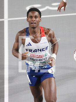 05/03/2023 - Just Kwaou-Mathey of France during the European Athletics Indoor Championships 2023 on March 5, 2023 at Atakoy Arena in Istanbul, Turkey - ATHLETICS - EUROPEAN INDOOR CHAMPIONSHIPS - INTERNAZIONALI - ATLETICA