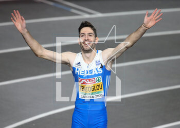 05/03/2023 - Miltiadis Tentoglou of Greece during the European Athletics Indoor Championships 2023 on March 5, 2023 at Atakoy Arena in Istanbul, Turkey - ATHLETICS - EUROPEAN INDOOR CHAMPIONSHIPS - INTERNAZIONALI - ATLETICA