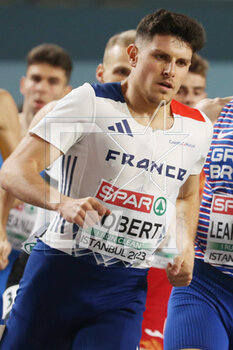 05/03/2023 - Benjamin Robert of France, 800 m Men Final during the European Athletics Indoor Championships 2023 on March 2, 2023 at Atakoy Arena in Istanbul, Turkey - ATHLETICS - EUROPEAN INDOOR CHAMPIONSHIPS - INTERNAZIONALI - ATLETICA
