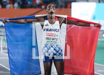 05/03/2023 - Just Kwaou-Mathey of France, 60m Hurdles Men during the European Athletics Indoor Championships 2023 on March 2, 2023 at Atakoy Arena in Istanbul, Turkey - ATHLETICS - EUROPEAN INDOOR CHAMPIONSHIPS - INTERNAZIONALI - ATLETICA